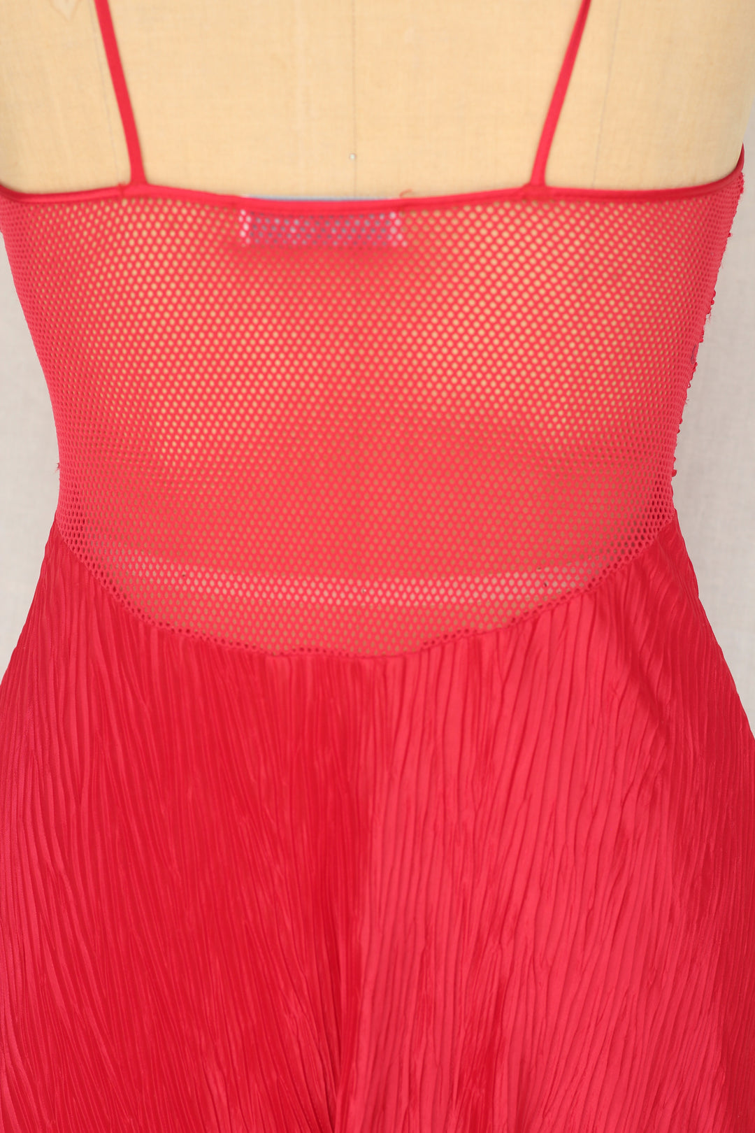 Val Mode Vintage Red Sexy Slip Dress