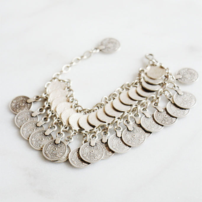 Rubie Coin Bracelet