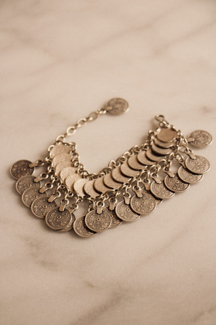 Rubie Coin Bracelet