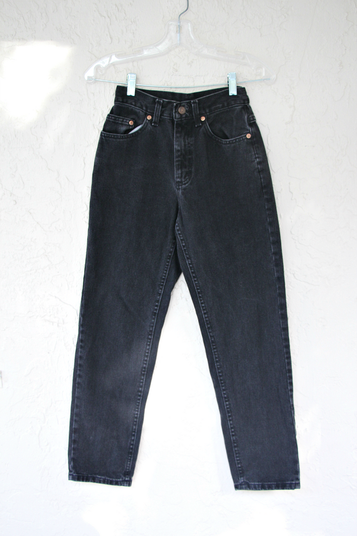 Vintage 1960's Black Lee Denim