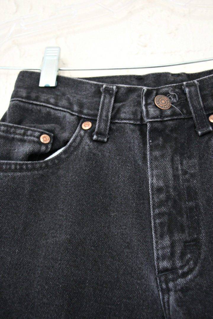 Vintage 1960's Black Lee Denim