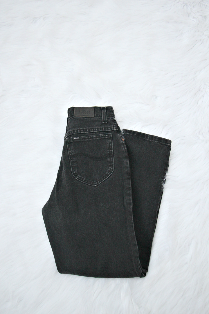 Vintage 1960's Black Lee Denim