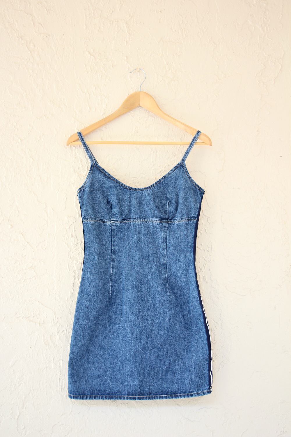 Vintage 1990's Track Denim Dress