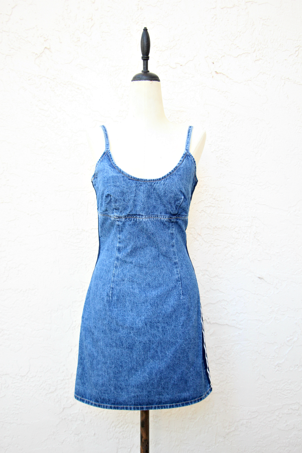 Vintage 1990's Track Denim Dress