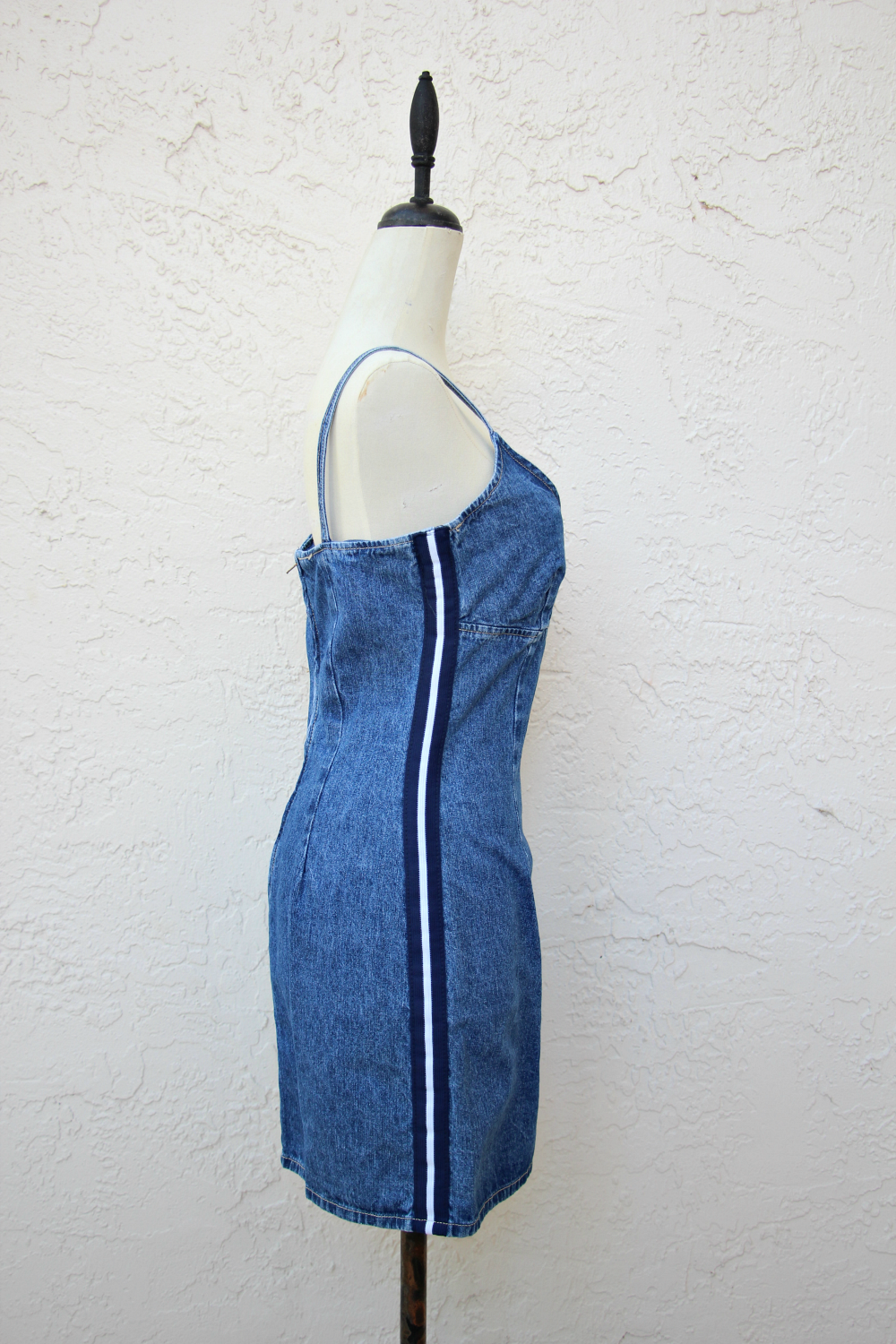 Vintage 1990's Track Denim Dress