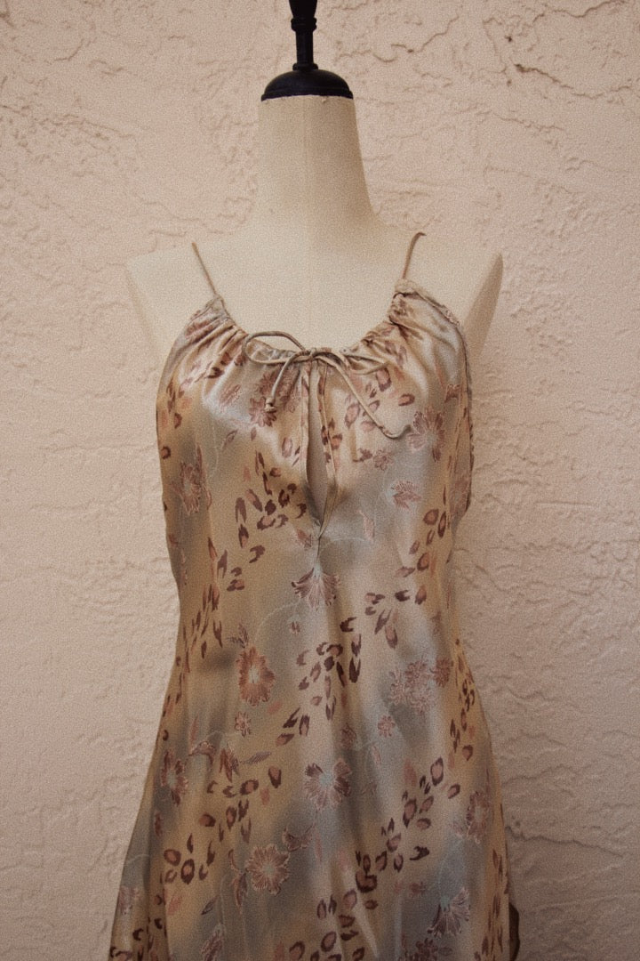 Vintage 90's Cheetah Slip Dress