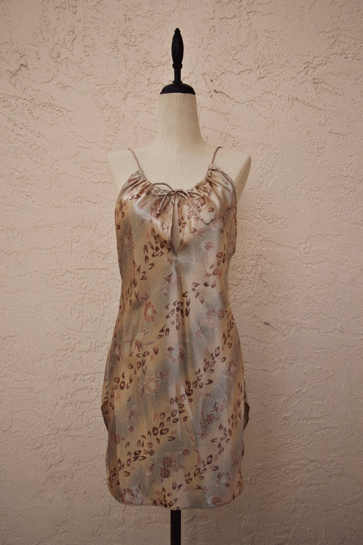 Vintage 90's Cheetah Slip Dress