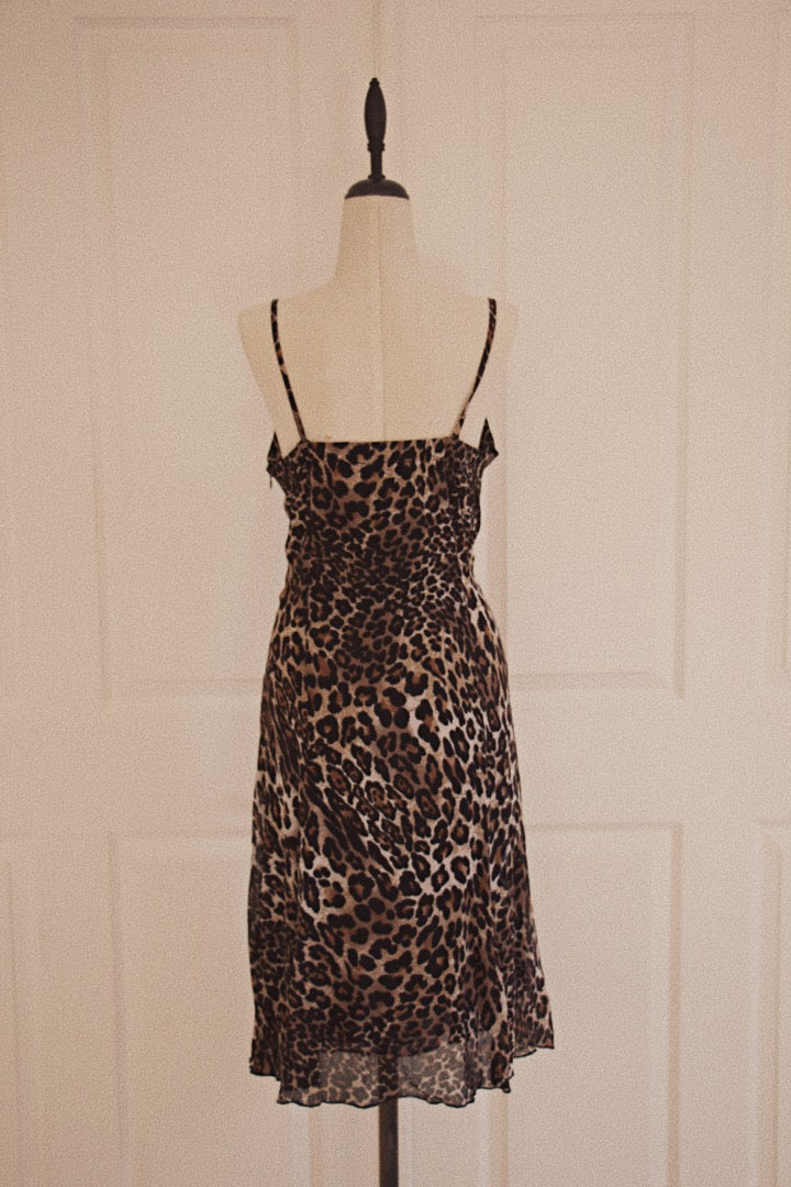 Ebert Animal Printed Midi Dress