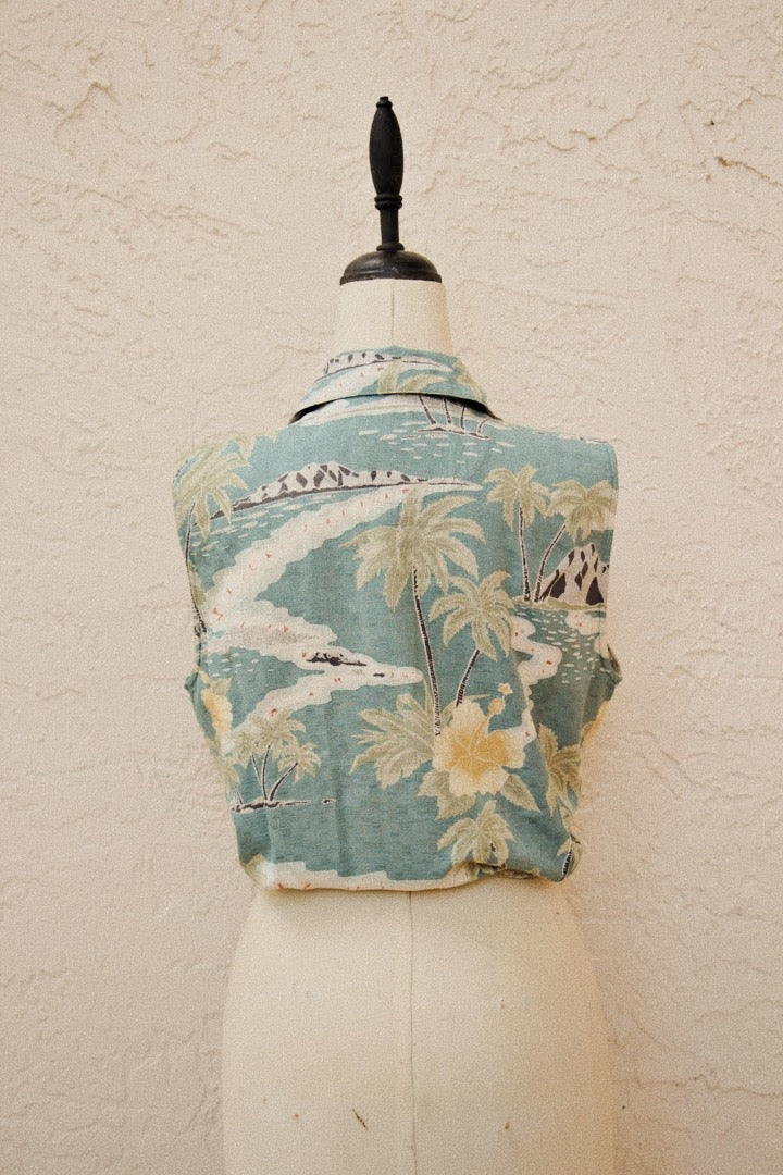 Tommy Bahama Tropical Crop Top